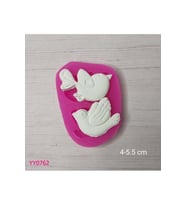 YY0762 İkili Uçan Kuş Silikon Kalıp