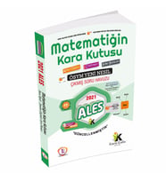 ALES Matematiğin Kara Kutusu 1. Cilt Konu Özetli Dijital Çözümlü Çıkmış Soru Bankası (Beyaz)