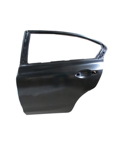 HONDA CIVIC- SD- 12/16; ARKA KAPI KOMPLE SOL SİYAH (İCELİ/ÇEKOMASTİKLİ) (BFN)