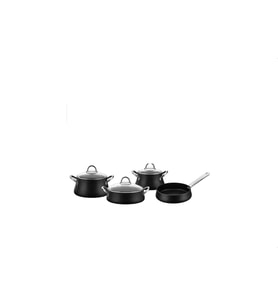 Chef Rubenis Chef Rubenıs Bestcook Luxury 7 Parça Tencere Seti Siyah RC100