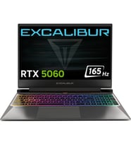 Casper Excalibur G870.1362-BF60X-C i7-13620H 16GB RAM 1TB SSD RTX5060 15.6" FDOS Gaming Notebook