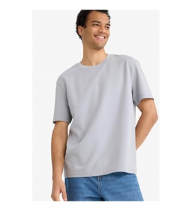 Defacto Nefes Alabilen Baskılı Gri Erkek T-Shirt F8093AX/GR130