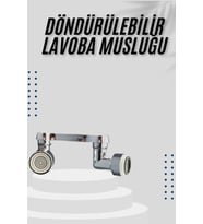 Dönebilen Musluk Başlığı Akrobat Mutfak Banyo Musluk Ucu Başlığı Oynar Başlıklı