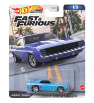 Hot Wheels Fast & Furious Premium 1969 Chevy Camaro HKD24 (Renksiz)
