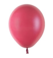 Balon Düz 12 inç Bordo Vişne 100'lü-