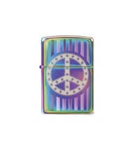 Zippo Çakmak Rivet Peace Sign 29435-000004