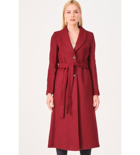 Z6681 DEWBERRY BAYAN PALTO-BORDO