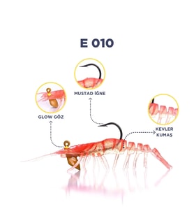 CARETTA SAKURA SHRIMP 6,5G 76Mm E 010