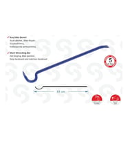 S.D. SK 6000 Kısa Sökü Demiri - 1200 gr, 61cm