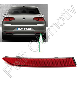 Passat B8 Tampon Reflektörü Sağ Dış 3G0945106A