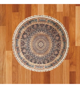 Mandala Desenli 200 X 200 Baskı Halı
