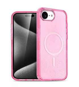 iPhone 16E Star Magsafe Kapak - Pembe