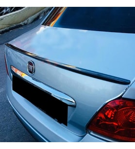 POINT MARKETING Spoiler Universal Her Sedan Araca Uyumlu Piano Black 120 Cm Siyah