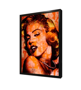 Marilyn Monroe Çerçeveli Mdf Tablo