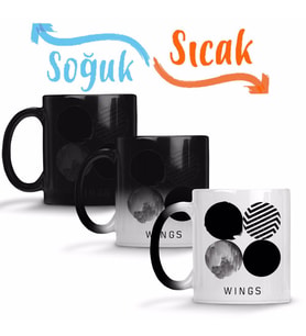 Bts Wings Sihirli Kupa Bardak Porselen