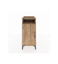 Kronos Komodin 3 Raflı Tek Kapaklı 44x59x96 Çam-Çam
