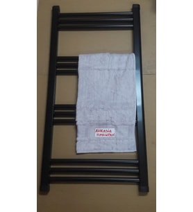 EURASİA  500X1200 15 BORULU SİYAH HAVLUPAN + 2 ADET  BORU GİZLEME HEDİYE