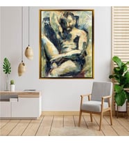 Altın  Çerçeveli tablo n1249