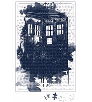 Doctor Who Tardis Splash Style Puzzle 240 Parça Yapboz