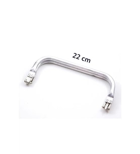 Gizli Metal Çanta Bursu - 22 cm - Metal Çanta Aparatı Çanta Aksesuarı