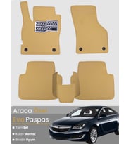 OPEL INSİGNİA (2013-2017) Uyumlu EVA Paspas Tam Set–Araca Özel,Kolay Montaj,Oto Paspas
