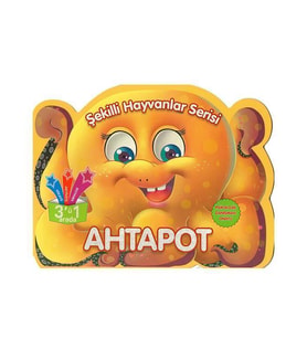 Şekilli Hayvanlar Serisi Ahtapot Parıltı Yayınları
