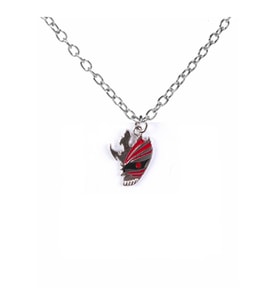 Bleach Ichigo Hollow Maske Figürlü Gümüş Renkli Anime Kolye – 60 cm Zincirli Unisex Takı