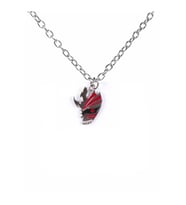 Bleach Ichigo Hollow Maske Figürlü Gümüş Renkli Anime Kolye – 60 cm Zincirli Unisex Takı