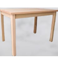 Masa 12898 CAFE Model Kayın  ayak Kaplama tabla HAM SABİT masa Kutu sevk Elyapı (Kahverengi)