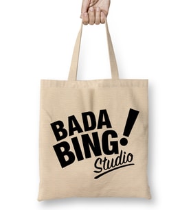 Bada Bing Black Bez Çanta Uzun Saplı