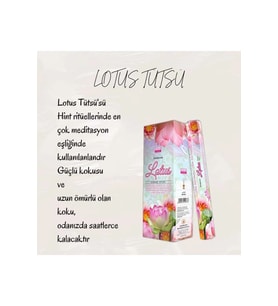 Lotus Tütsü İçsel Yolculuk Tütsüsü 20 çubuk