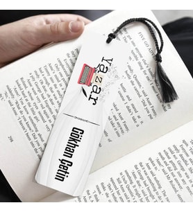 İsme Özel Yazar Kitap Ayracı