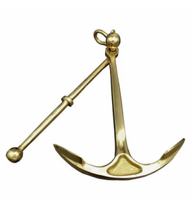 PiMarks Pirinç Döküm Admiraltı Çıpa I