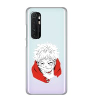 Xiaomi Mi Note 10 LITE Uyumlu İtadori Tasarımlı Şeffaf Telefon Kılıfı