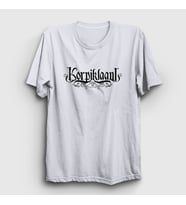 Presmono Unisex Beyaz Logo Korpiklaani T-Shirt 161791tt (Beyaz)