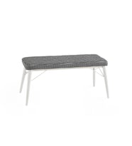 Bench Puf Metal Ayaklı Kazayağı Kumaş 40cmx95cm