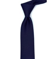 Lacivert Nokta Desen İnce Kravat SK7619