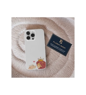 Huawei P30 Lite Uyumlu Aslan Kral Simba Ve Kiara Tasarımlı Şeffaf Kılıf