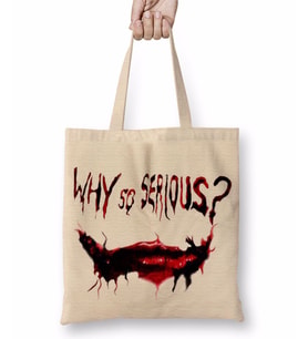 Why So Serious Bez Çanta Uzun Saplı
