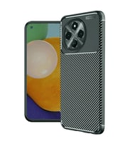 Tecno Spark 30 Pro Kılıf Auto Focus Karbon Kapak - Koyu Yeşil