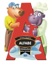 Örneklerle Şekilli Boyama – Alfabe