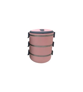 Yemek Termosu Açık Pembe 3lü Sefer Tası 1.8lt