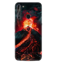Casper Via X20 Kılıf Silikon Desen Özel Seri Yanardağ 1611