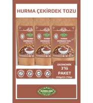 Hurma Aşkı Hurma Çekirdeği Tozu 250GrX3=750Gr