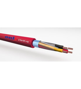 OEM 2x2x0.80+0.80 Yangın İhbar Kablosu (100 Metre) Kırmızı