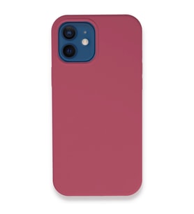 Apple İphone 12 Kılıf Lansman Legant Silikon - Fuşya