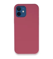Apple İphone 12 Kılıf Lansman Legant Silikon - Fuşya