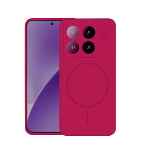 Joko Xiaomi Mi 14T Pro Kılıf Jully Magsafe Kapak - Pembe