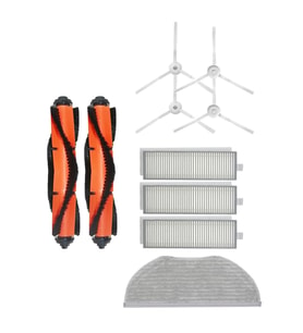 Xiaomi Vacuum Mop 2in1 Essential (MJSTG1) Robot Süpürge Uyumlu 10'lu Yedek Parça Seti