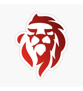 Aslan Araba Sticker Etiket Yapıştırması 19CM md9
